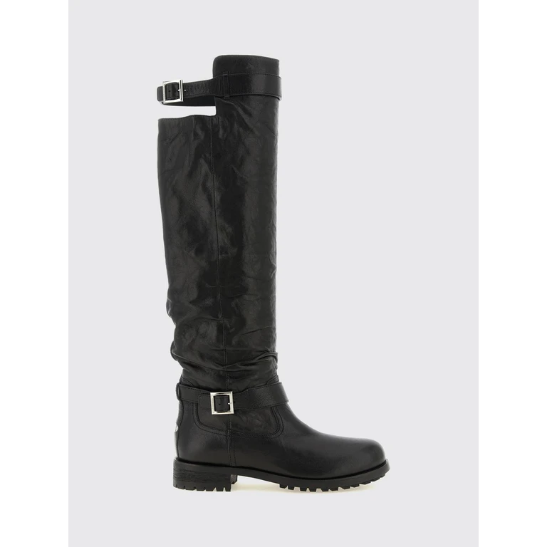 Bottines Biker Jimmy Choo en noir