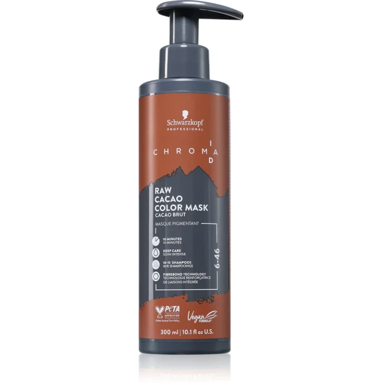 Professional Chroma ID Color Mask Intense Bonding Color for hair color 6-46 Raw Cacao 300 ml