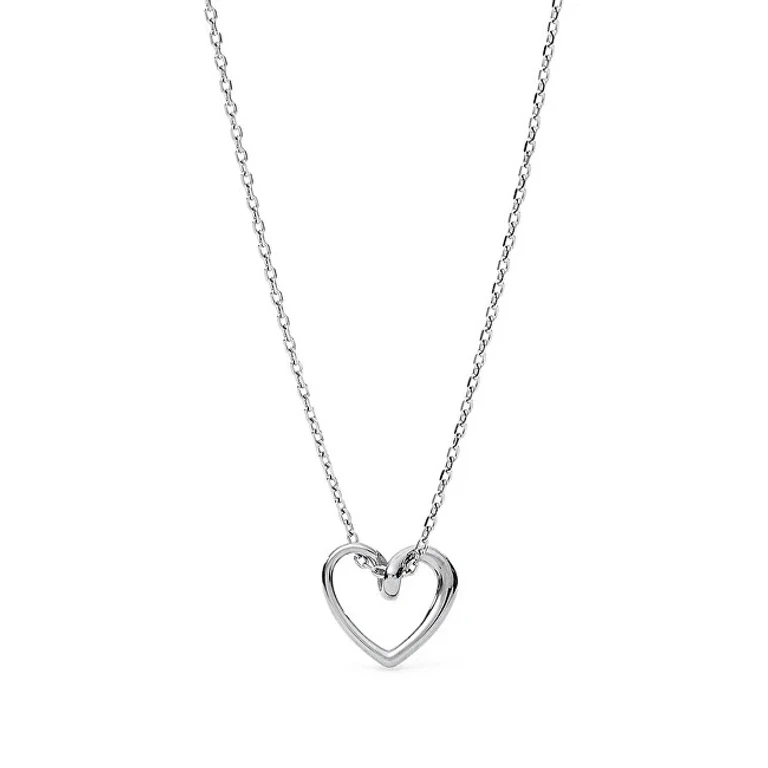 Sawyer Charming Heart Necklace Jof00619040 (Chain, Pendant)