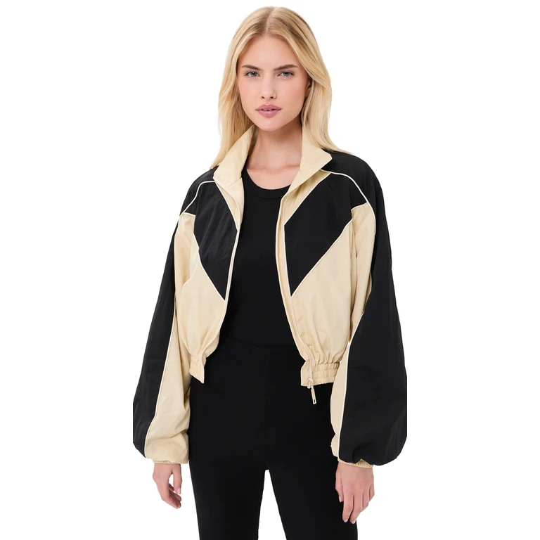 Brenton Cropped Jacket Beige M