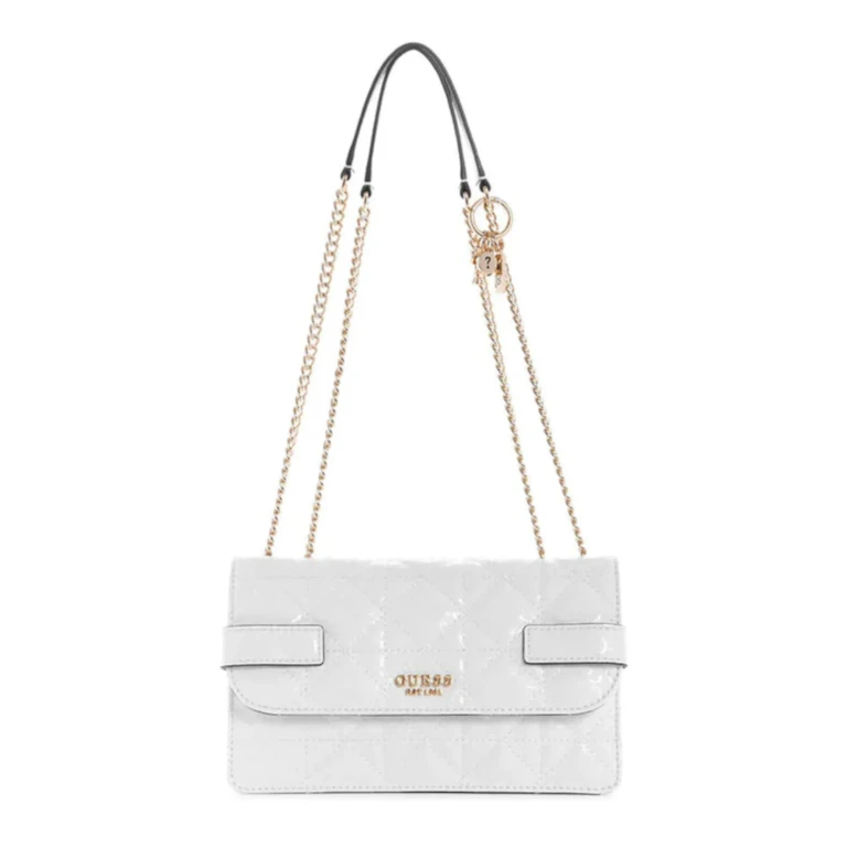 , Malia, synthetic leather, fabric bag, white, GG848821, women, 25 x 15 x 9 cm