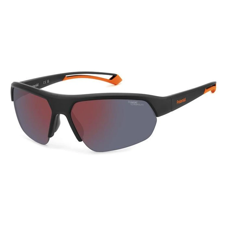 Polarized Grey Red Sport Unisex Sunglasses PLD 7048/S 08LZ/BG 65