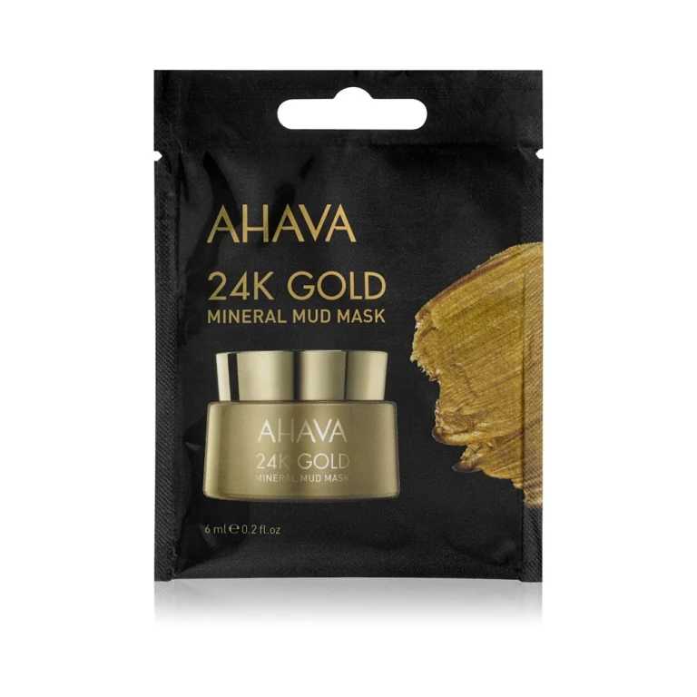 Mineral Mud 24K Gold Mineral Mud Mask With 24 Carat Gold 6 Ml