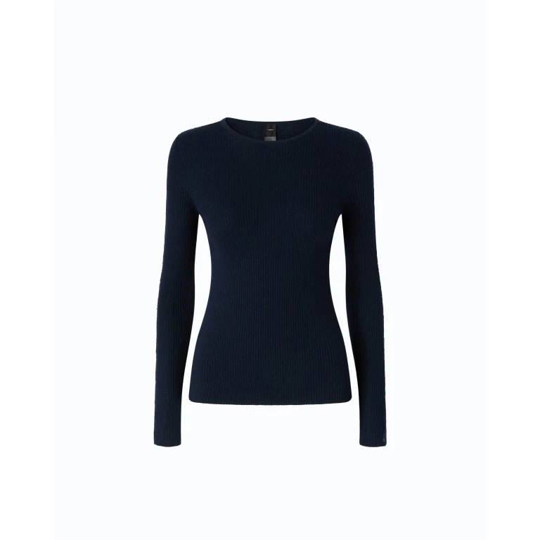 Pull côtelé à dentelle - XS
