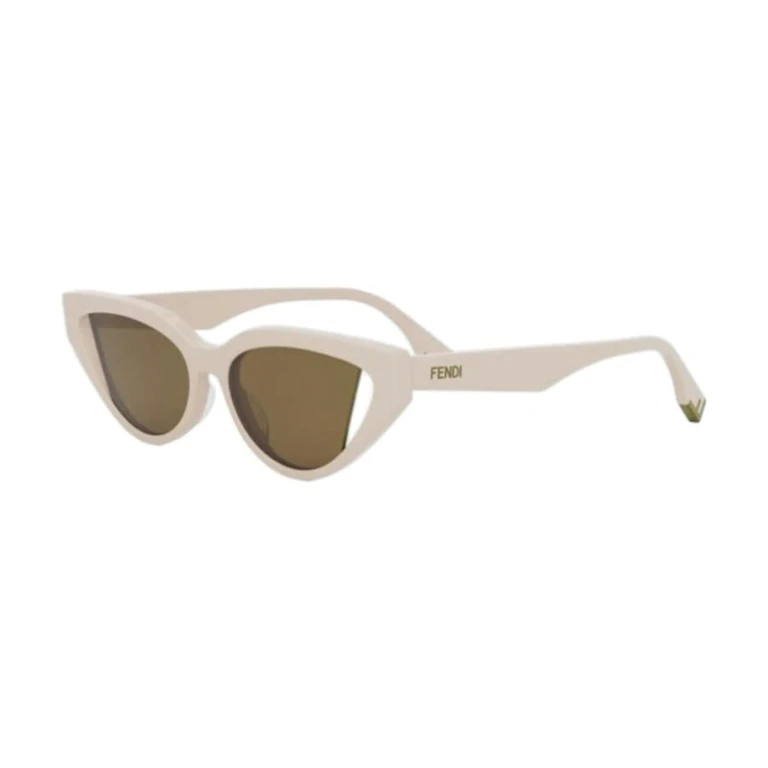 Ladies Black Cat Eye Sunglasses FE40009I 57J
