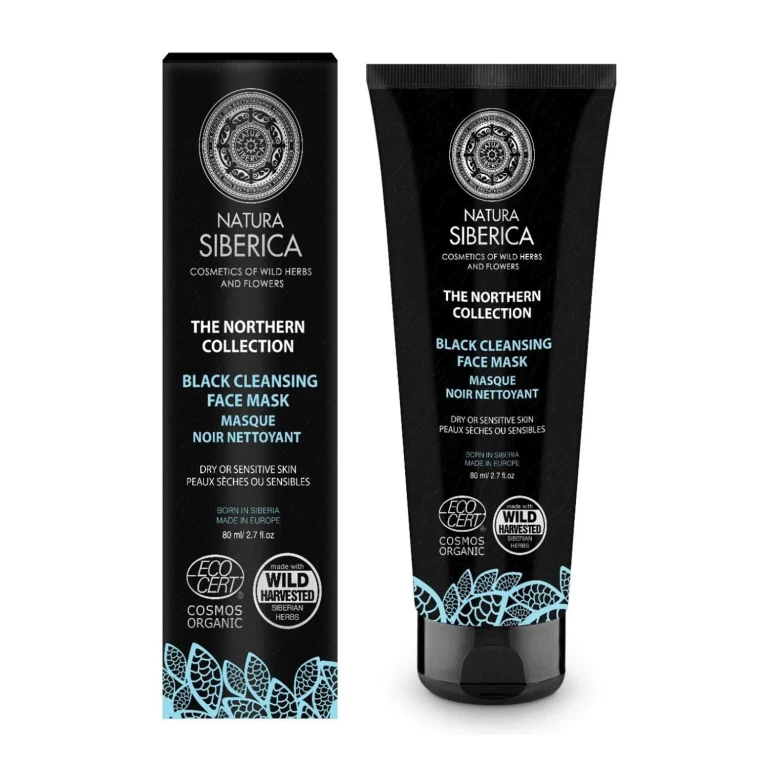 The Northern Collection Black Cleansing Face Mask 60ml