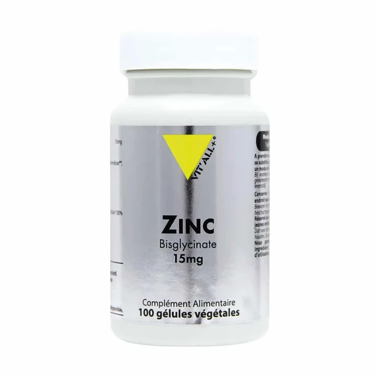 Zinc Bisglycinate 15mg 100 veg capsules