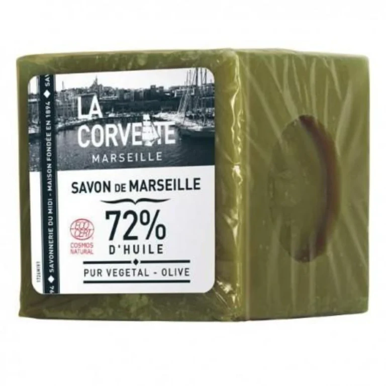 The Corvette Cube of Marseille Soap OLIVE 500G