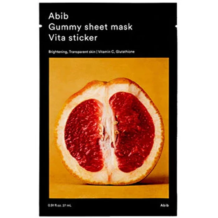 Vita Sticker Gummy Sheet Mask - Brightening sheet mask - 27 ml