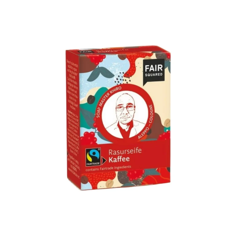 Fairtrade Coffee Shaving Soap Anniversary Edition 80g