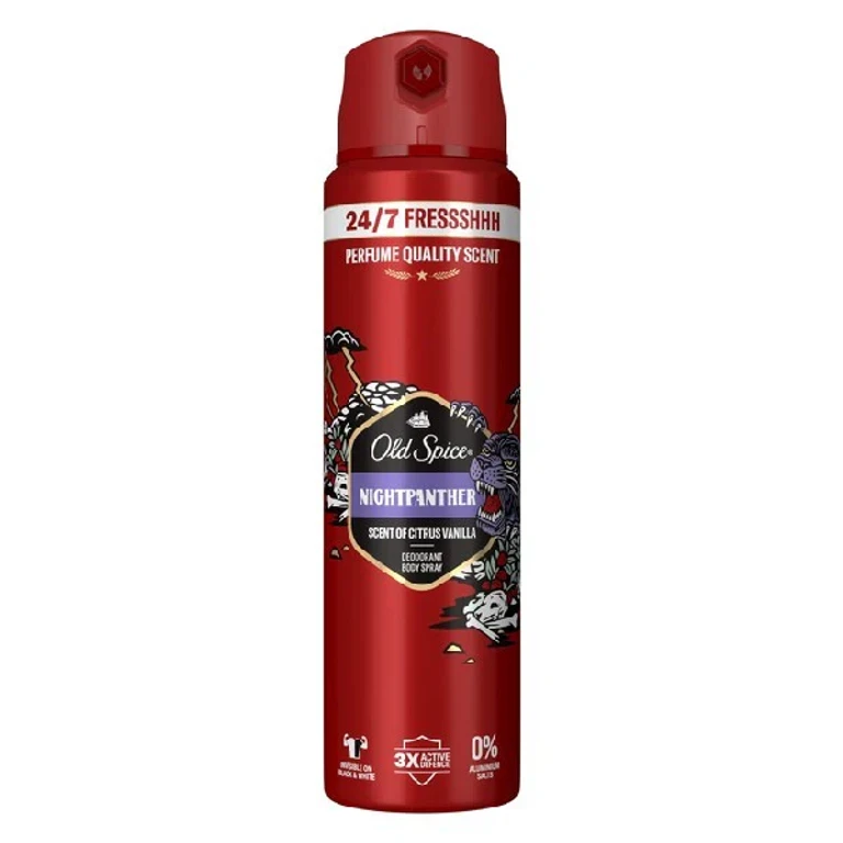 Nightpanther Body Spray Deodorant (Deodorante Spray Corpo) 150 Ml