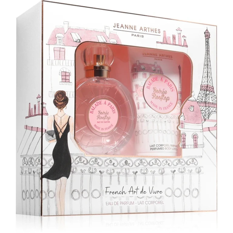 Balade À Paris Soirée Rooftop Gift Box for Women Eau De Parfum 100 Ml + Body Milk 150 Ml