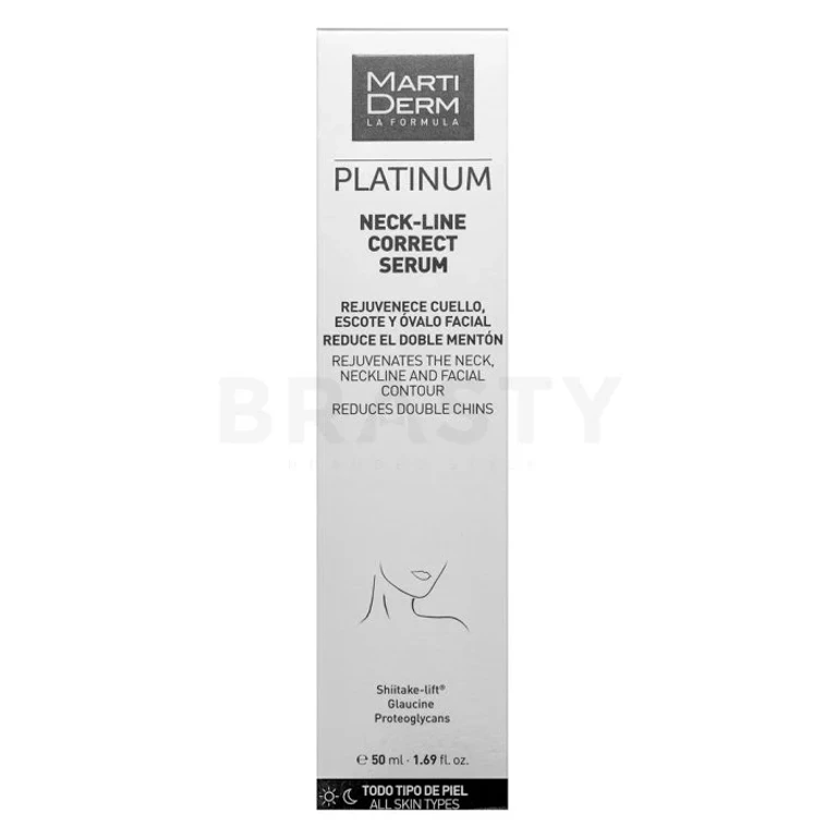 Correcting serum for the neck Martiderm Platinum 50 ml