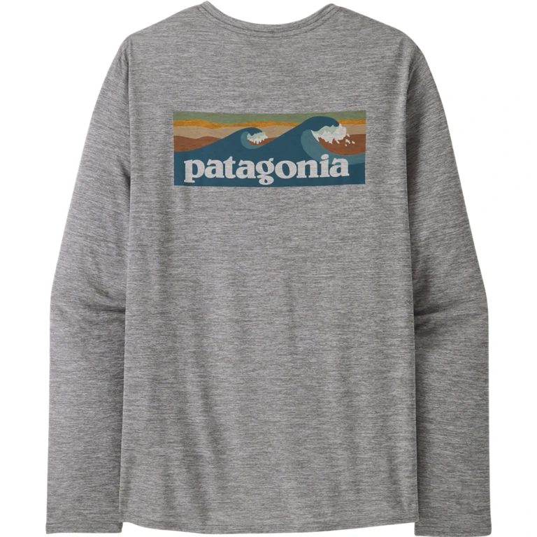 Long-Sleeved Capilene Cool Daily Graphic Shirt-Waters - Men's