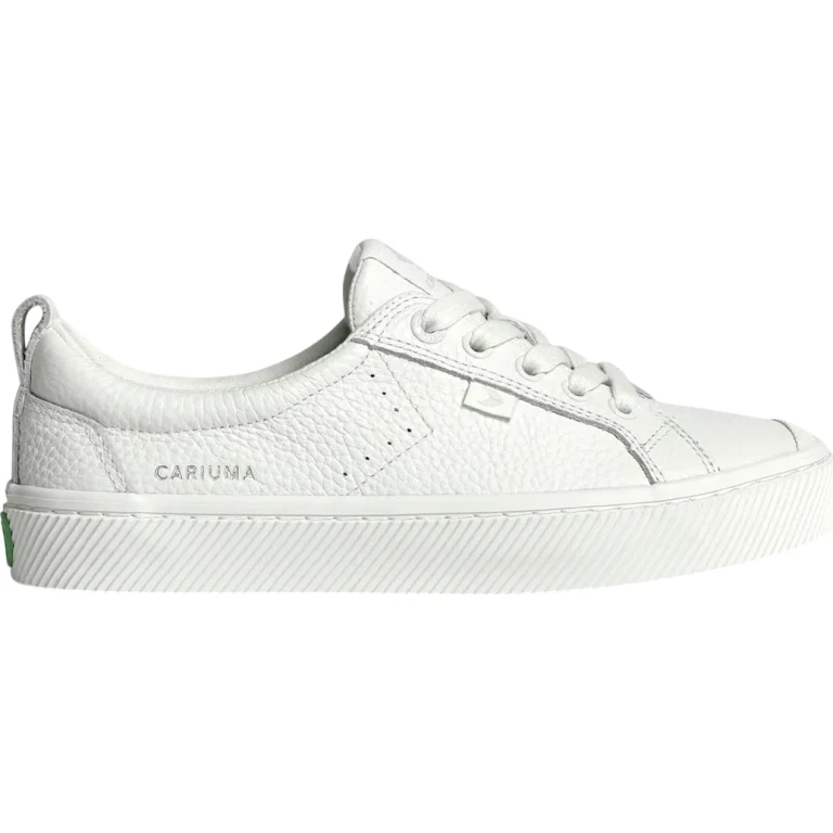 OCA Low Pebbled Leather Sneaker - Men's