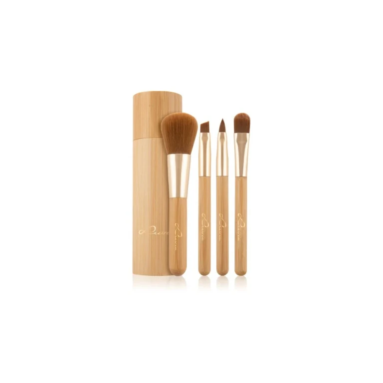 Bamboo 5 Piece Travel Brush Set