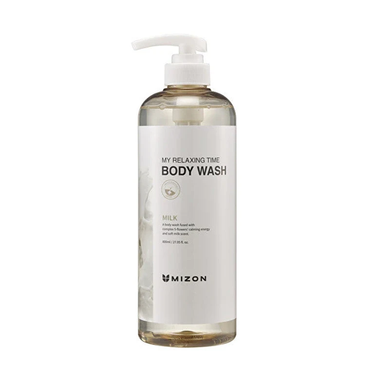 Shower gel with milk proteins Milk My Relaxing Time (Body Cleanser) 800 ml