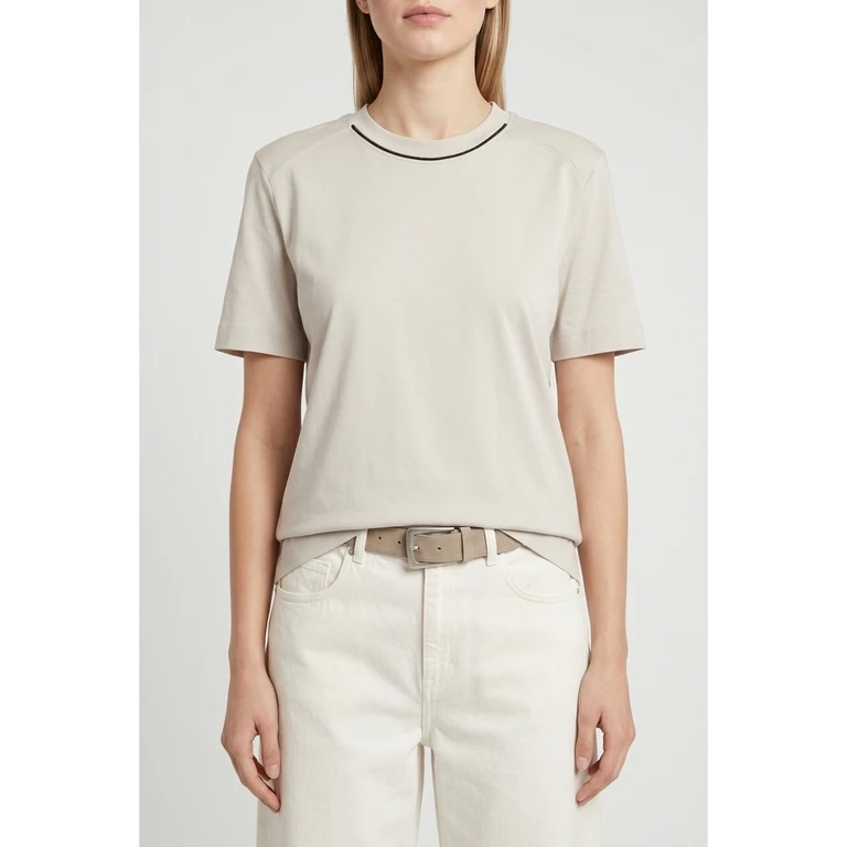 Wolight Beige Cotton Shirt