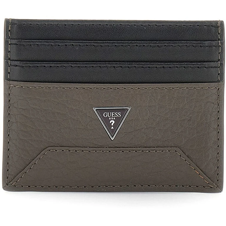 Brown Leather Credit Card Holder
