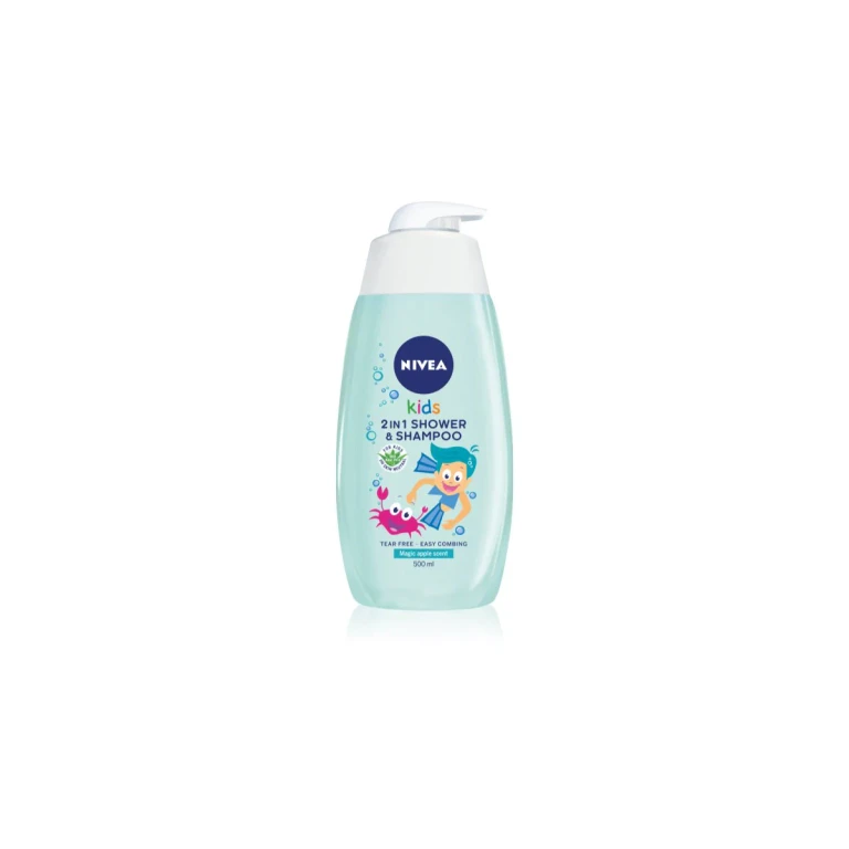 2 in Shower & Shampoo - 2 in 1 baby gel and shampoo with apple scent - 500ml