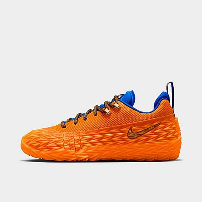 Nike Men's S. T. Charge PE Cade Cunningham Basketball Shoes in Bright Ceramic/Metallic Gold Size: 9.5