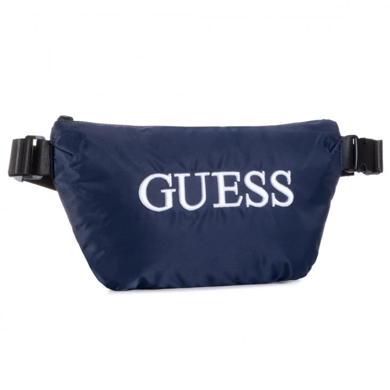 , Quatro, Fabric Bum Bag, Blue, 19/28.5 x 17 x 4 cm, Men's
