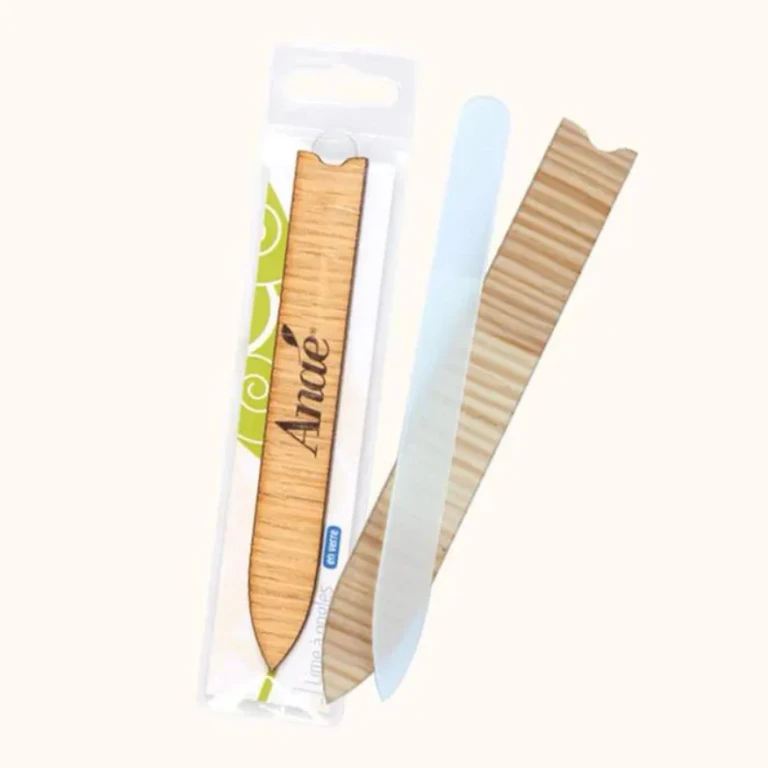 Large Glass and Wood Nail File