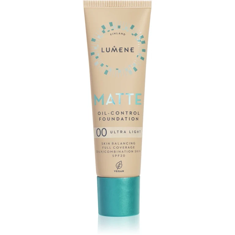 Matt Oil-Control Mattifying foundation SPF 20 color 00 Ultra clear 30ml