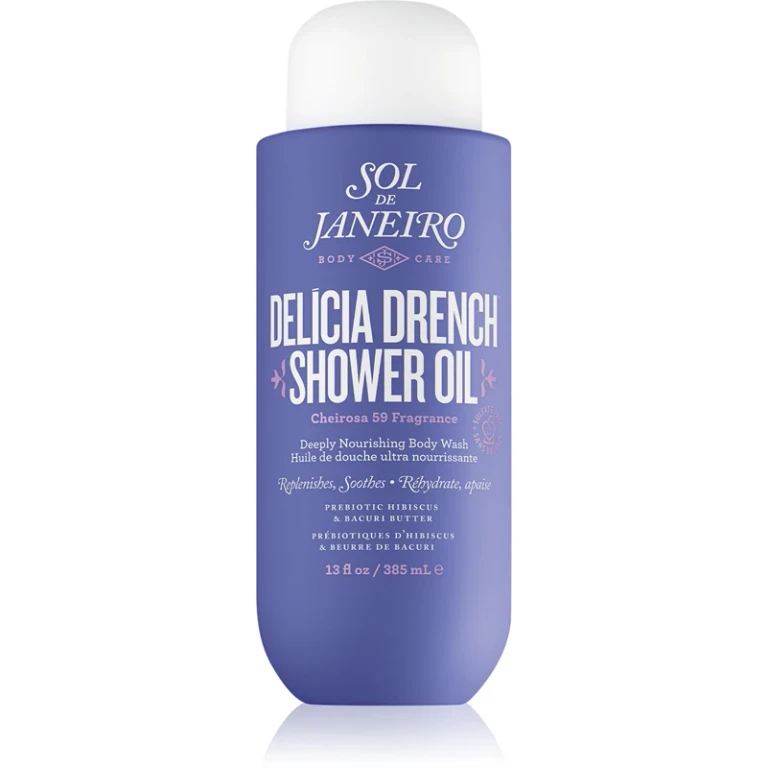 Delicia Drench emollient shower oil 385 ml
