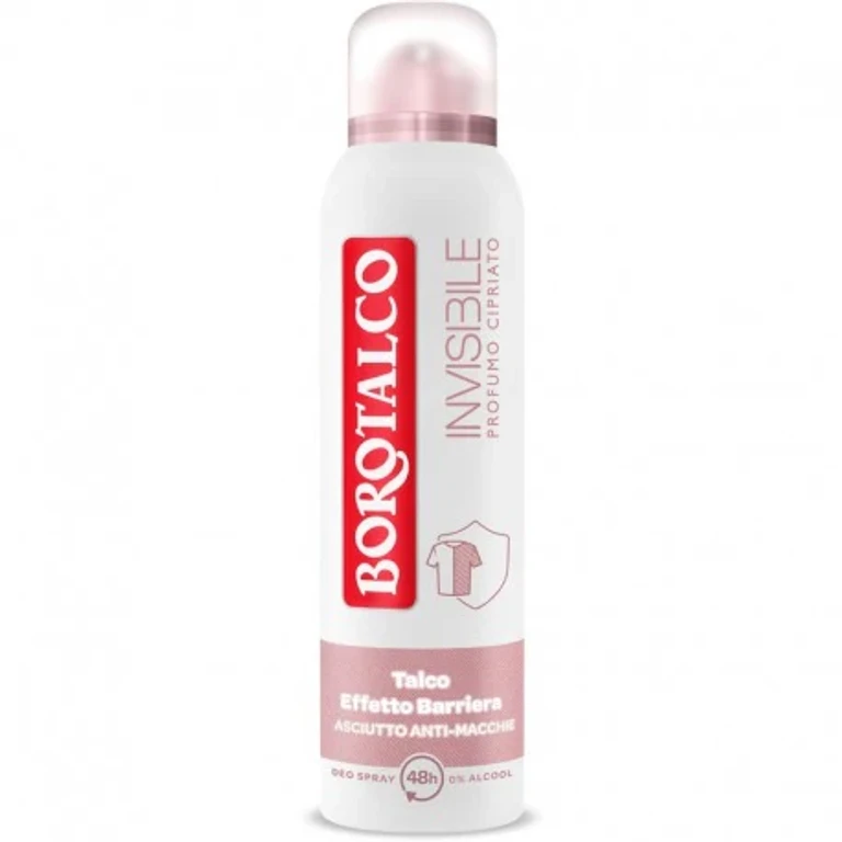 Invisible Deodorant Spray Powdery Perfume 150 ml