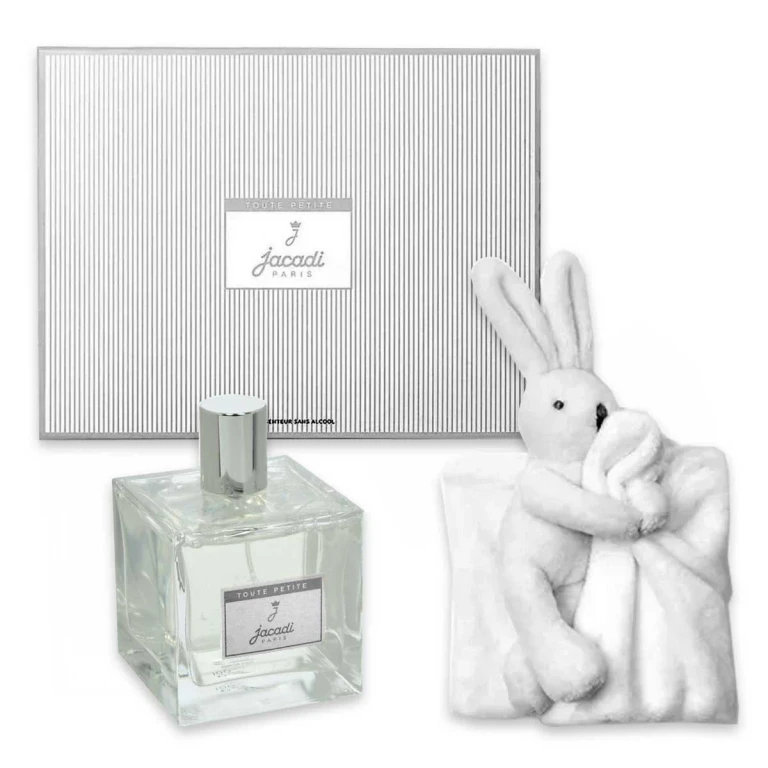 the bebe'gift set - 100 ml scented water + white bunny