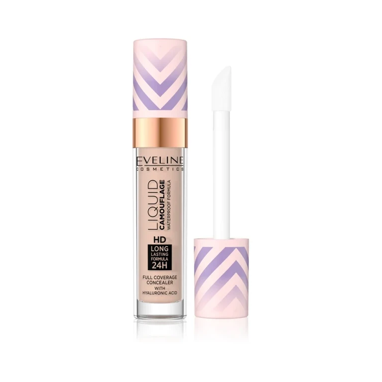 Liquid Camouflage Waterproof Concealer With Hyaluronic Acid Color 05 Light Sand 7.5 Ml