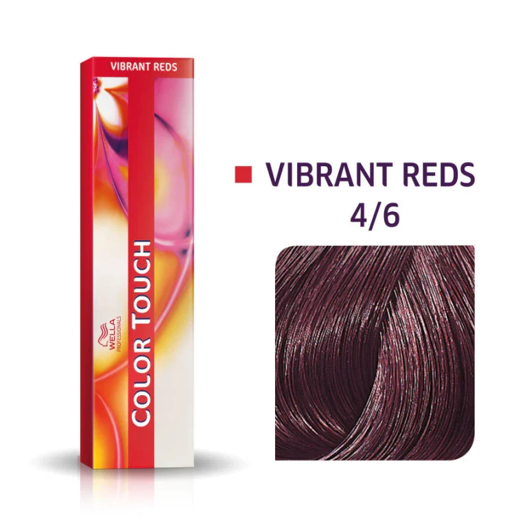 Professionals Color Touch Semi-Permanent Dye Ammonia-Free 4/6 Medium Purple Brown 60 ml
