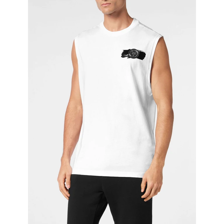 T-Shirt Men color White (AADCMTK7158SJY001N01)