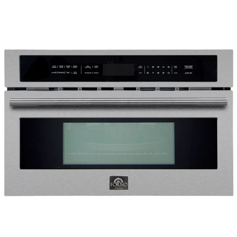 Oliena 30 Inch Built-In Microwave Convection Oven - Stainless:- Stainless Steel