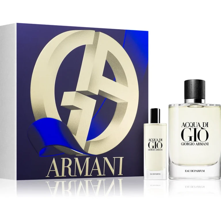 Acqua di Gio Eau de Parfum Gift Set EDP 125 ml and EDP Miniature 15 ml