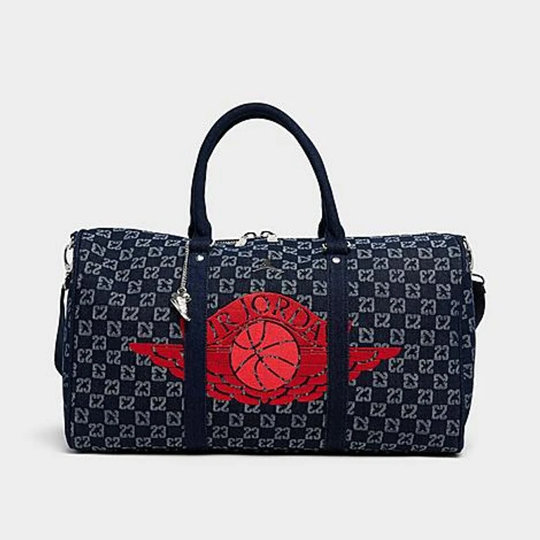 Wings 23 Monogram Small Duffel Bag (25L) in Indigo Blue