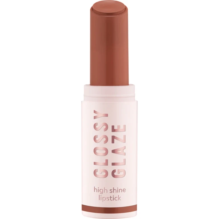 essence Glossy Glaze lipstick ultra brilliant color 01 Livin La Vida Mocha 1.9 g