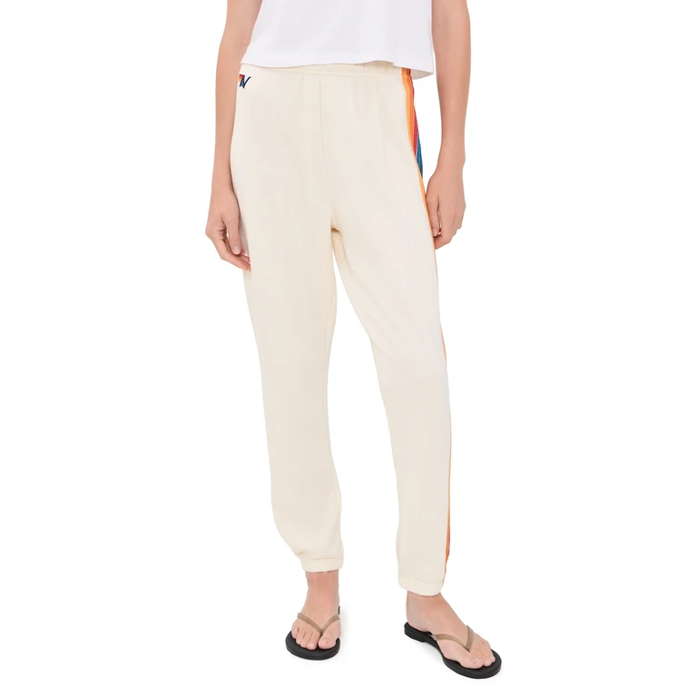 5 Stripe Sweatpants Vintage White XL