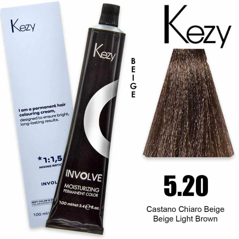 Involve Color 100 Ml Light Beige Brown 5.2