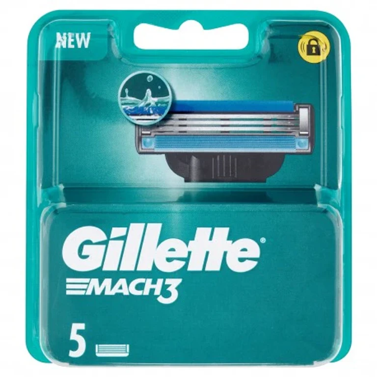 Mach3 For 3-Blade Razor Pack Of 5 Blades