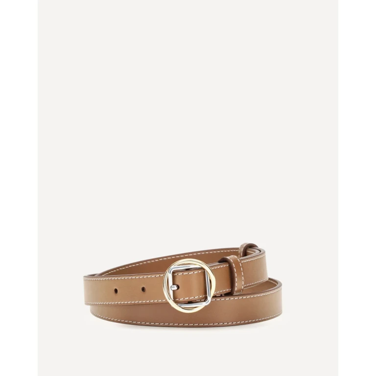Salon slim leather Belt Female 85