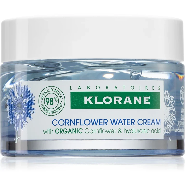 Bleuet Organic Cornflower Water & Hyaluronic Acid Cream 50ml