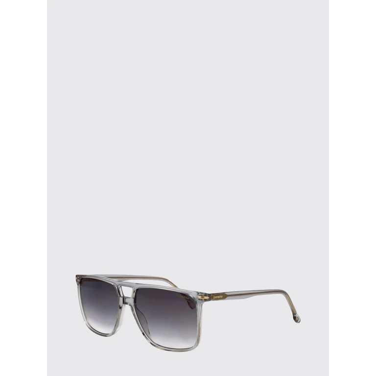 Aviator Acetate Sunglasses with Double Bridge and Smoked Lenses (CARRERA366/SKB7)
