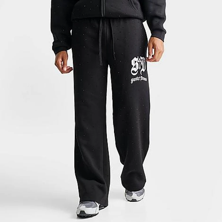 Men's Spartan Open-Hem Pants in Black Size: Small