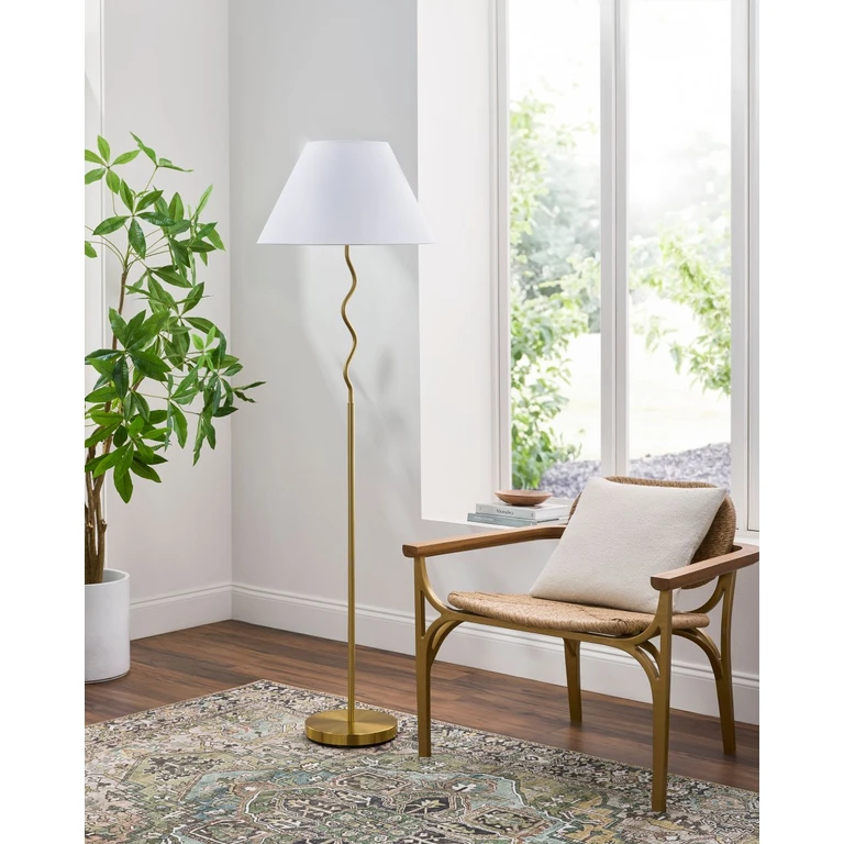 Meander Wavy Accent Floor Lamp