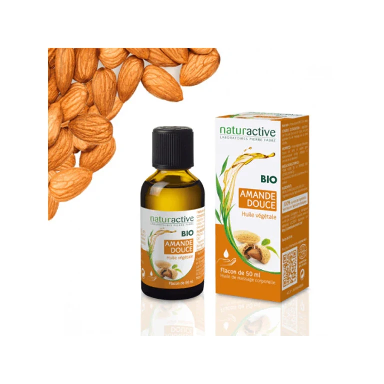 Organic Sweet Almond Vegetable Oil 50ML