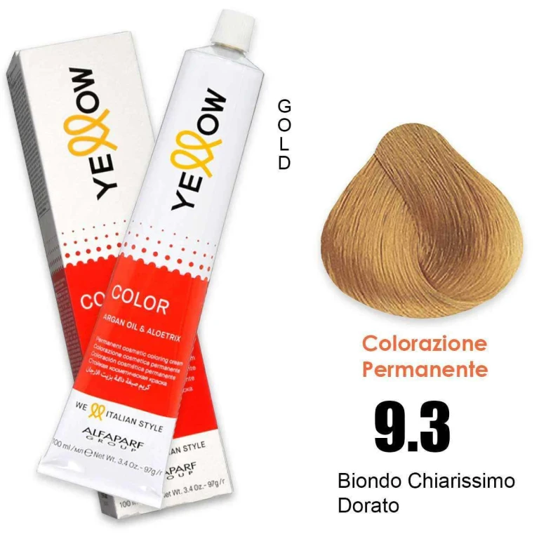 Yellow Color Permanent 9.3 100Ml