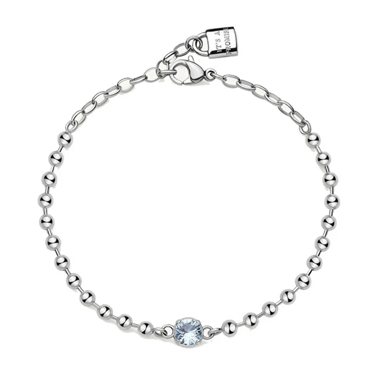 Delicate Zirconia Ball Bracelet Wish BEI084