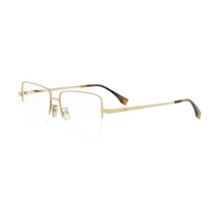 Unisex Black Square Eyeglass Frames FE50107F 030